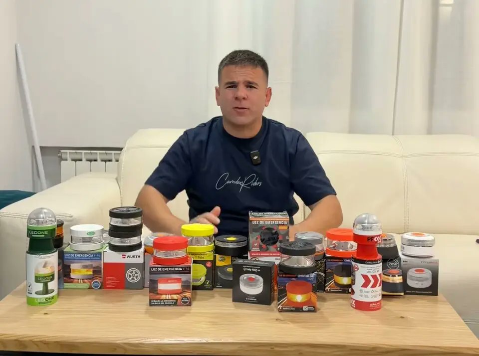 Ante el gran éxito cosechado, Ángel Gaitán elimina el vídeo en el que promocionaba la venta de esa baliza con la que no estaba de acuerdo