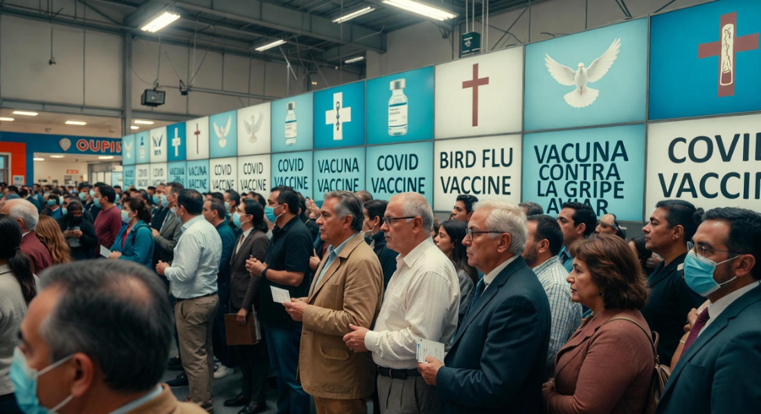 Imaginen cuántos millones de «telecreyentes» estarán preparando ya el brazo para «inmunizarse» del «bicho gallináceo»