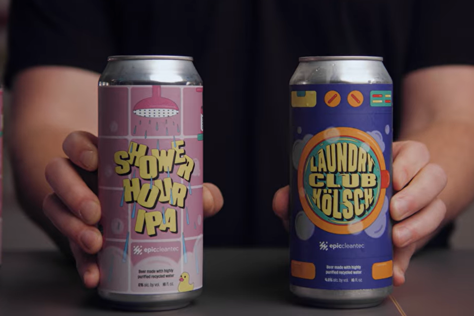 La ecosostenibilidad llega a la cerveza: ahora puedes tomarte una hecha con agua de la ducha o si lo prefieres con agua de la lavandería