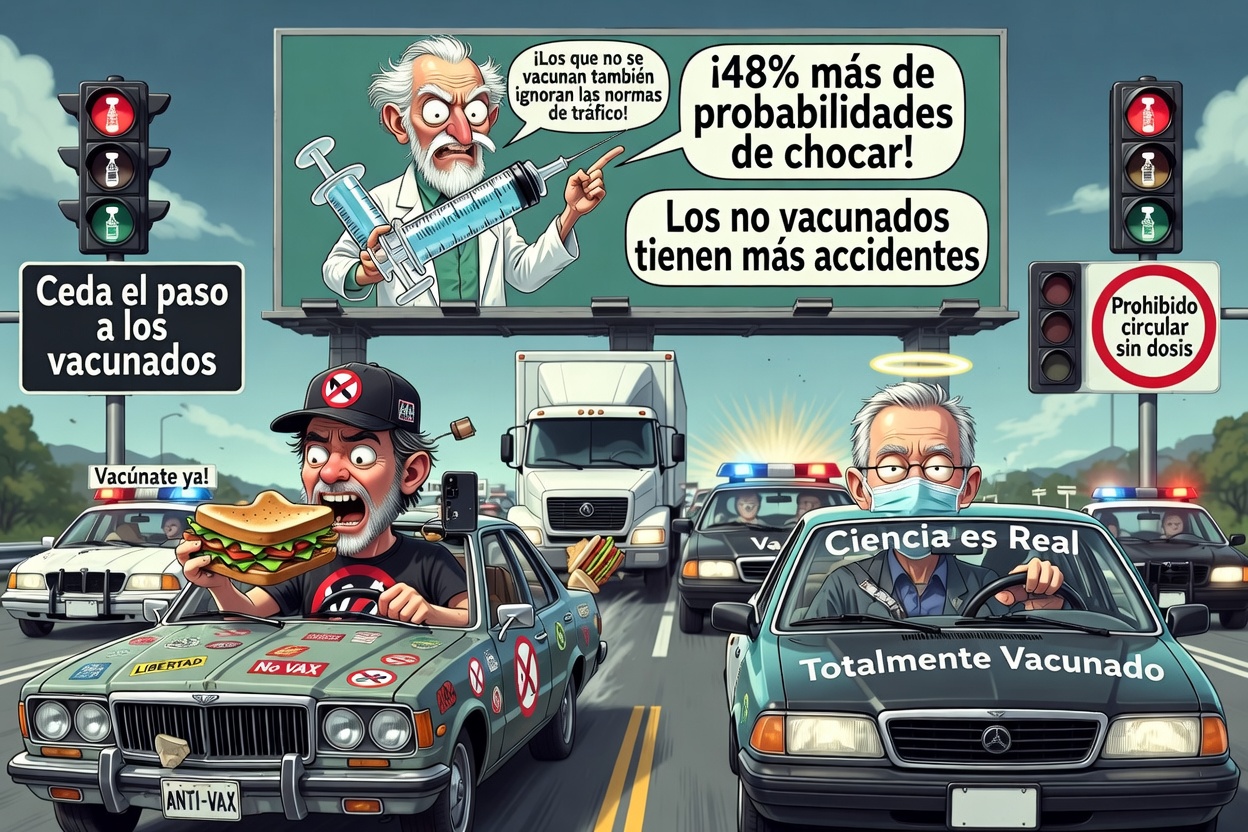 Según un estudio de la Universidad de Torontoentero: «no banderilleado al volante peligro constante»