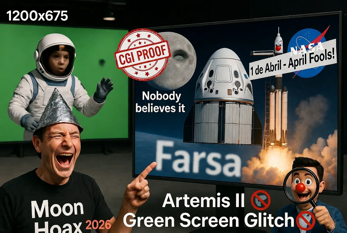 Los mejores vídeos con los que desmontar la farsa Artemis II (no aptos para Telecreyentes)