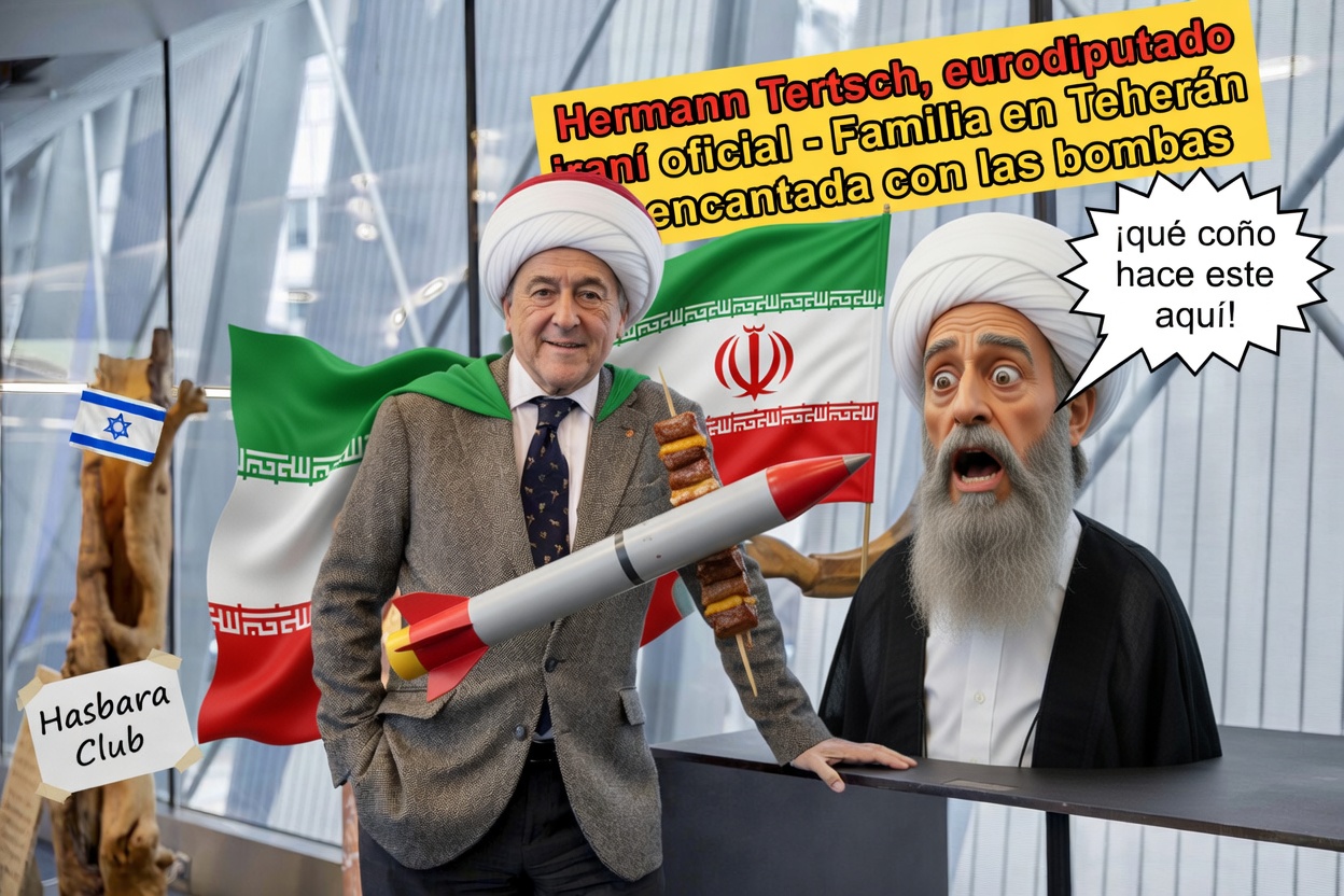 La «ida de pinza» de Hermann Tertsch con la guerra de Irán no le sale demasiado bien