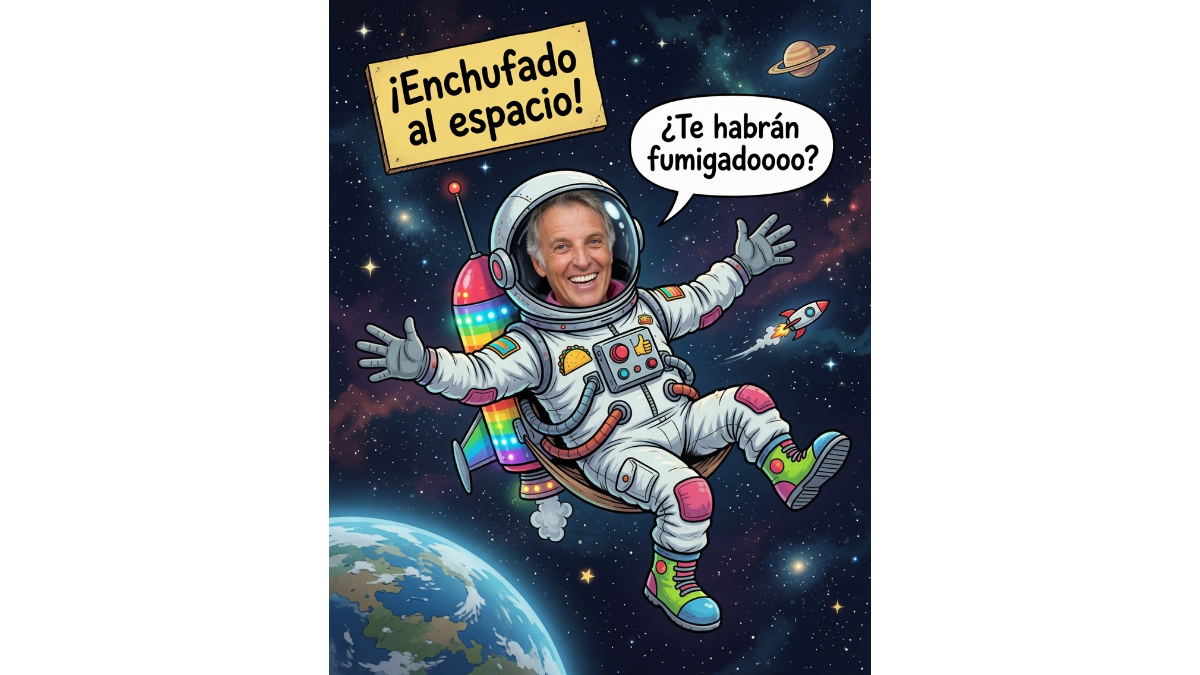 ¡El actornauta Jesús Calleja: de peluquero leonés a “tercer español en el espacio”
