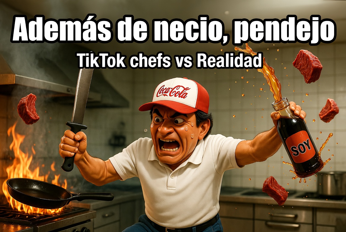 El daño que están haciendo los cocineros fantasmas de TikTok en las cabezas de muchos