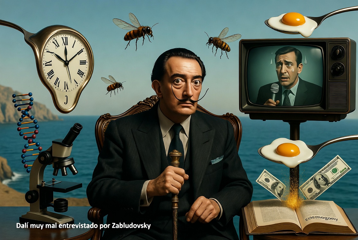 La entrevista de 1971 a Salvador Dalí que pasó a la historia: «la fuente de mi genio es la estructura molecular del ácido desoxirribonucleico»