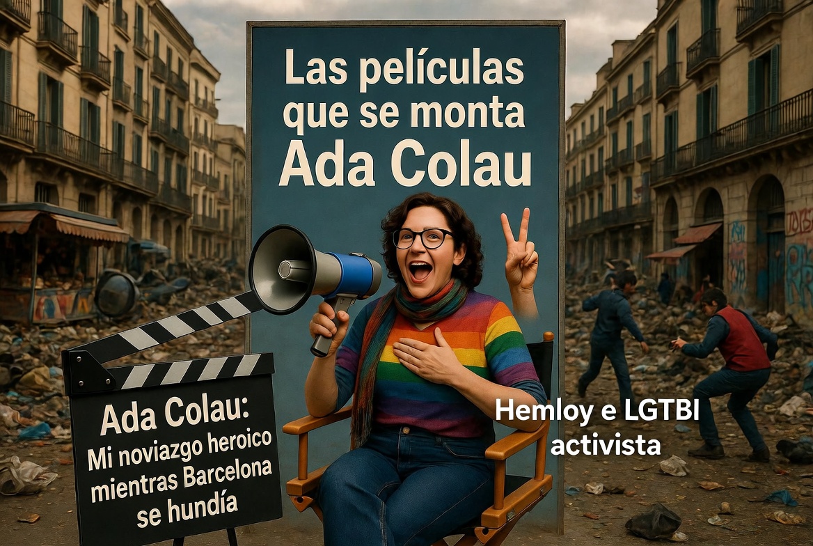 Las películas que se monta un personaje tan prescindible como Ada Colau