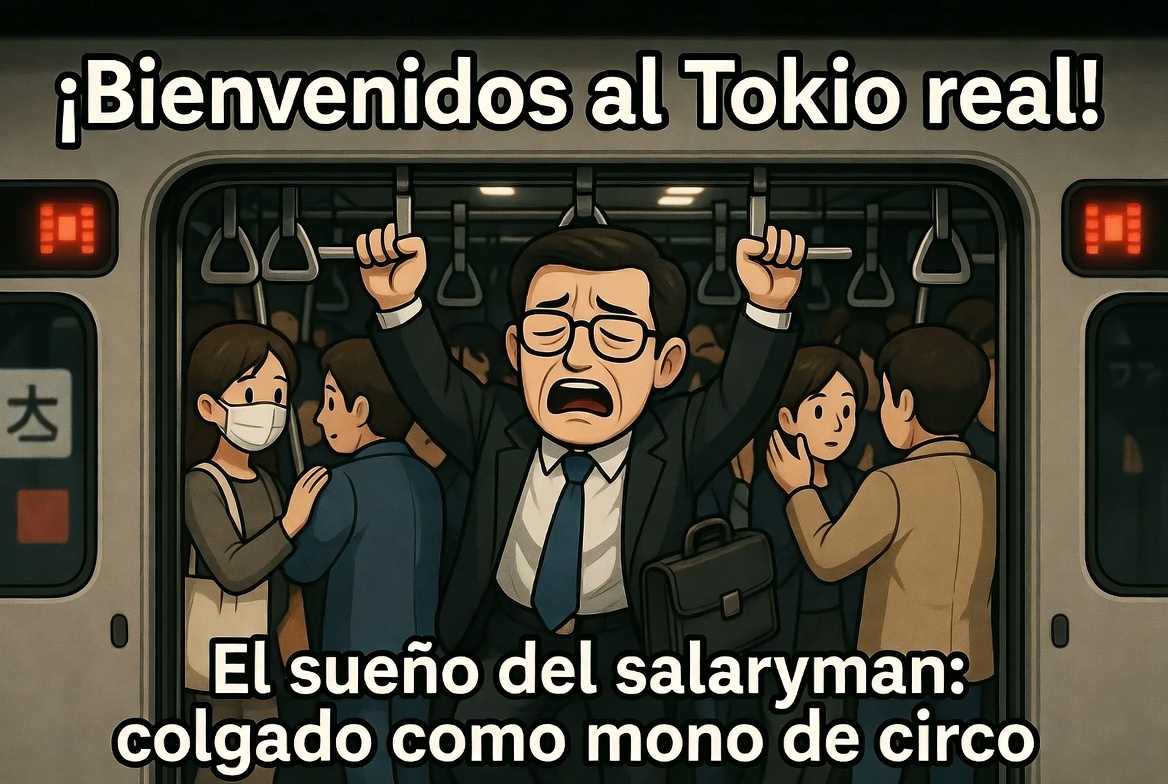 Qué maravilla vivir en Tokio, en el adelantado Japón, hasta que te muestran esto