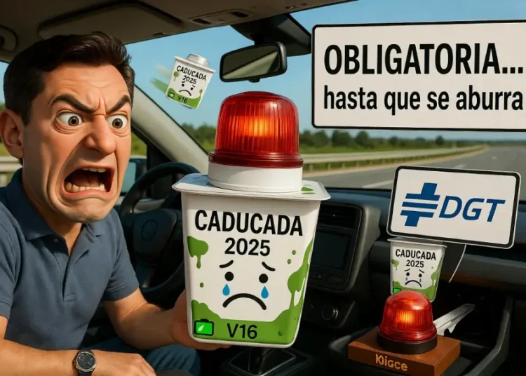 Descubren otra gran «ventaja» de la baliza V16, ¡enhorabuena a los «premiados»!