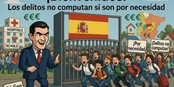 ¡Los delitos no computan si son por necesidad! O cómo Pedro Sánchez ha convertido el Código Penal en un menú de excusas con su último decretazo migratorio