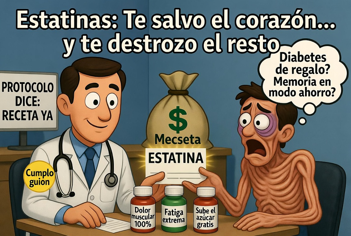 La mejor conversación que puedes tener con un médico cuando te recete estatinas