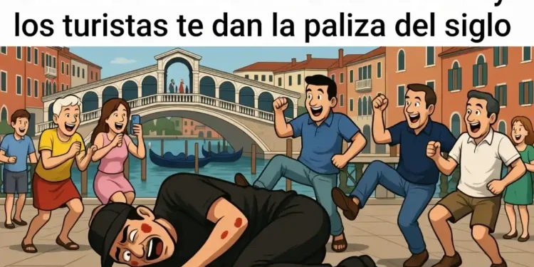 Un importado se gana la vida como carterista en Venecia hasta que recibe una paliza cuando se le ocurre una mala idea