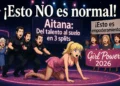 La cantante Aitana convierte sus espectáculos en unas emisiones de Onlyfans