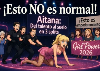 La cantante Aitana convierte sus espectáculos en unas emisiones de Onlyfans