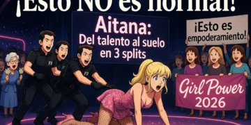 La cantante Aitana convierte sus espectáculos en unas emisiones de Onlyfans