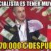Rehaciendo una de las frases célebres de Zapatero: ser socialista es tener mucho y estar dispuesto a dar poco