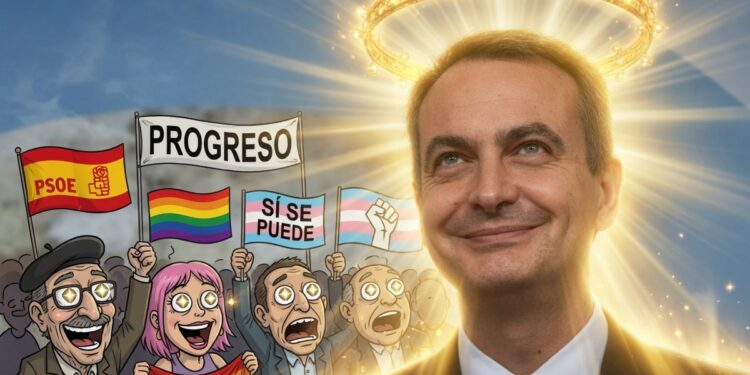 Lo más granado de la sociedad española quiere concentrarse el 2 de junio en la Audiencia Nacional para apoyar a Zapatero, un «ser de luz»