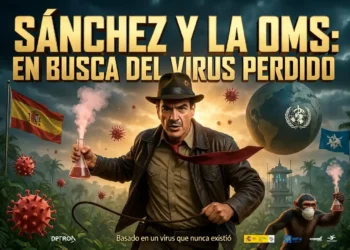 Guion de la película: «Sánchez y la OMS: en busca del v1rvs perdido»
