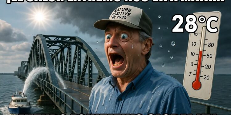 El gran pánico de los puentes holandeses (o cómo un ex-WWF quiere que te ca.- gu.- es de miedo para salvarte… globalmente)