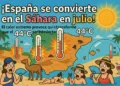 ¡Alarma! España se convierte en el Sáhara este jueves: 44°C y noches tórridas. O, como dirían nuestros abuelos: «Pues vaya novedad, chaval»