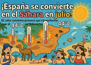 ¡Alarma! España se convierte en el Sáhara este jueves: 44°C y noches tórridas. O, como dirían nuestros abuelos: «Pues vaya novedad, chaval»