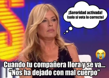 Esther Palomera y la sororidad de pega: «no es plato de buen gusto», pero me lo como igual