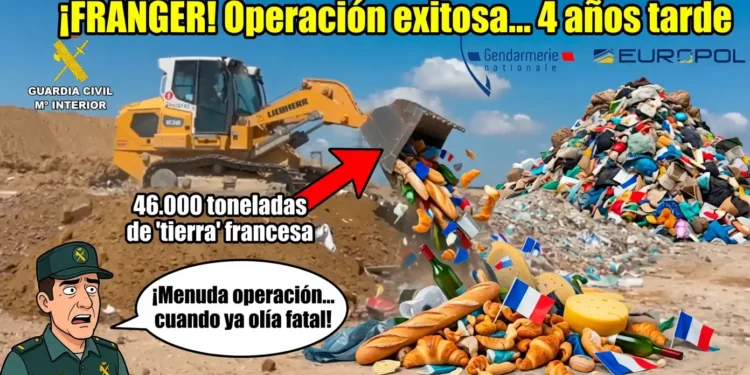 Exitosa operación policial, 1.840 camiones tráiler más tarde…