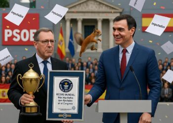 El libro Guinness certifica un nuevo récord para el PSOE: «Más imputados que diputados»