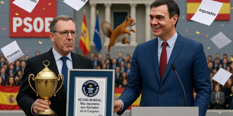 El libro Guinness certifica un nuevo récord para el PSOE: «Más imputados que diputados»