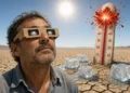 El climacambiático te va a dejar ciego… pero mira el eclipse con gafas de cartón, que eso es de expertos