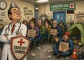 Dura pugna en X para alzarse con el premio de «SANITARIO MÁS CRETINO»