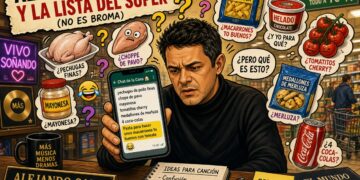 El inolvidable troleo a Alejandro Sanz utilizándole como lista de la compra