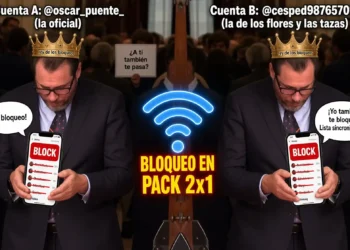 Cuenta la leyenda que si Óscar Puente te tiene bloqueado con su cuenta oficial también te ha bloqueado con su cuenta ‘B’