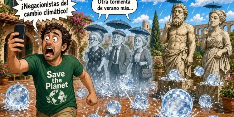 El granizo apocalíptico de Tarragona y el fin del mundo según un tío que acaba de descubrir la meteorología