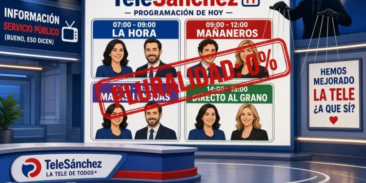 TeleSánchez se reinventa… y resulta que es exactamente igual