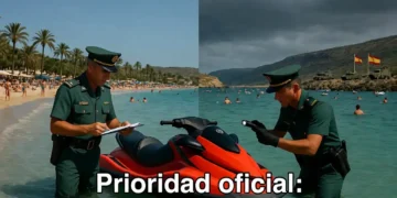 Tiene que ser una broma este mensaje de la Guardia Civil con la que está cayendo en Ceuta