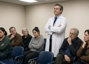 El médico que vive todavía antes de 2020 y que se cree que aún nos la puede colar
