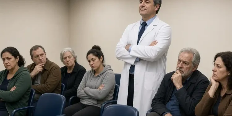 El médico que vive todavía antes de 2020 y que se cree que aún nos la puede colar