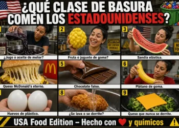 Cómo Estados Unidos convirtió la comida en un experimento de ciencia ficción low-cost (comida que aterra al estómago)
