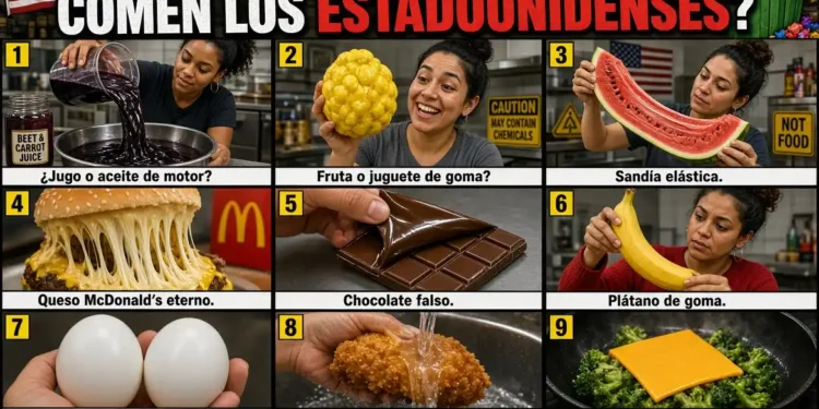 Cómo Estados Unidos convirtió la comida en un experimento de ciencia ficción low-cost (comida que aterra al estómago)