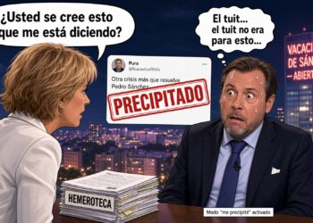 Por fin una entrevista incómoda a un ministro, sin que sirva de precedente