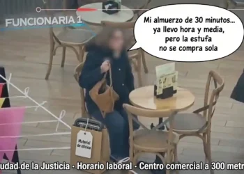 Funcionarios y el enorme trabajo de fichar e irse