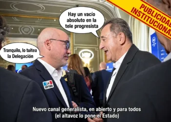 Para que no haya dudas: la cuenta de la Delegación del Gobierno en Madrid promocionando a un nuevo canal de TV