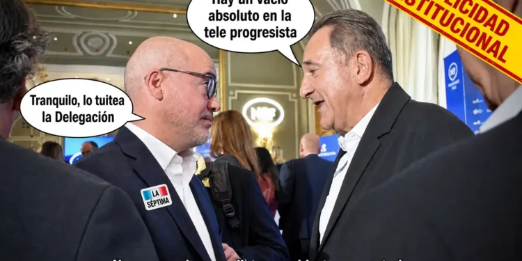 Para que no haya dudas: la cuenta de la Delegación del Gobierno en Madrid promocionando a un nuevo canal de TV