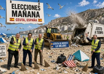 El «milagro» de la playa del Trampolín en Ceuta