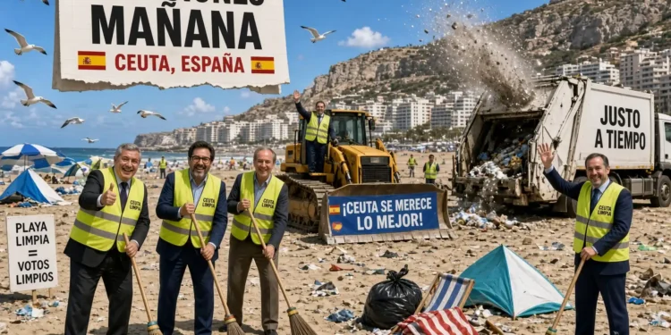 El «milagro» de la playa del Trampolín en Ceuta
