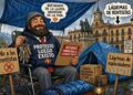 Las acampadas anti-desahucios son buenas para detectar hipócritas